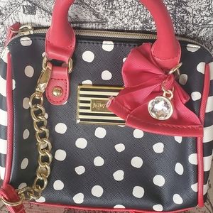 Betsy Johnson Polka Dot Purse